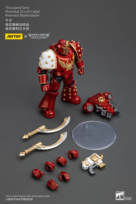 Warhammer The Horus Heresy Thousand Sons Khenetai Occult Cabal Khenetai Blademaster 12 cm 1/18 Action Figure