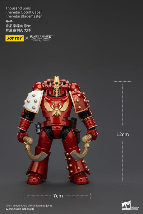 Warhammer The Horus Heresy Thousand Sons Khenetai Occult Cabal Khenetai Blademaster 12 cm 1/18 Action Figure