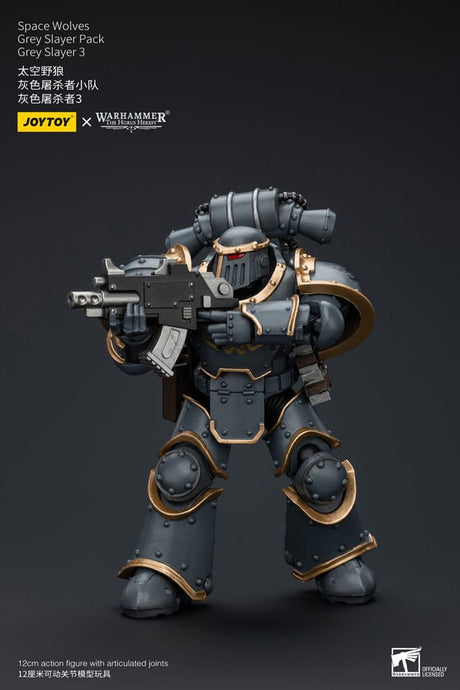 Warhammer The Horus Heresy Space Wolves Grey Slayer Pack Grey Slayer 3 12 cm 1/18 Action Figure