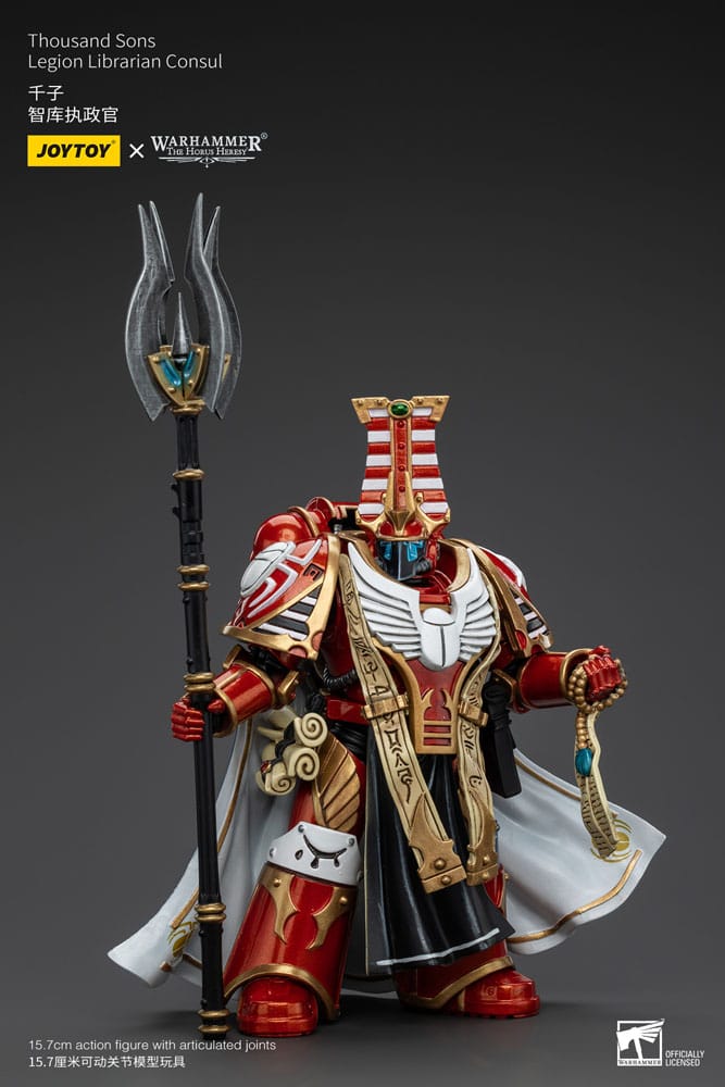 Warhammer The Horus Heresy Thousand Sons Legion Librarian Consut 16 cm 1/18 Action Figure