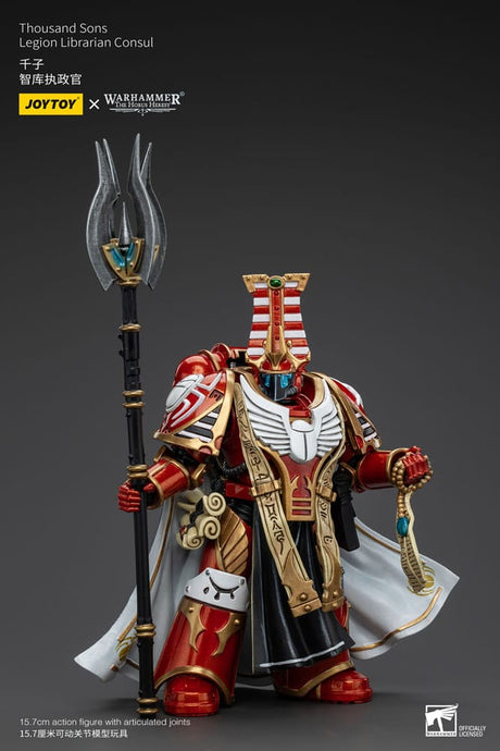 Warhammer The Horus Heresy Thousand Sons Legion Librarian Consut 16 cm 1/18 Action Figure