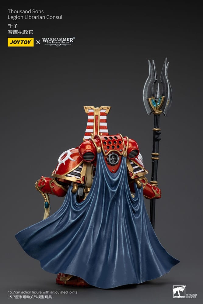Warhammer The Horus Heresy Thousand Sons Legion Librarian Consut 16 cm 1/18 Action Figure