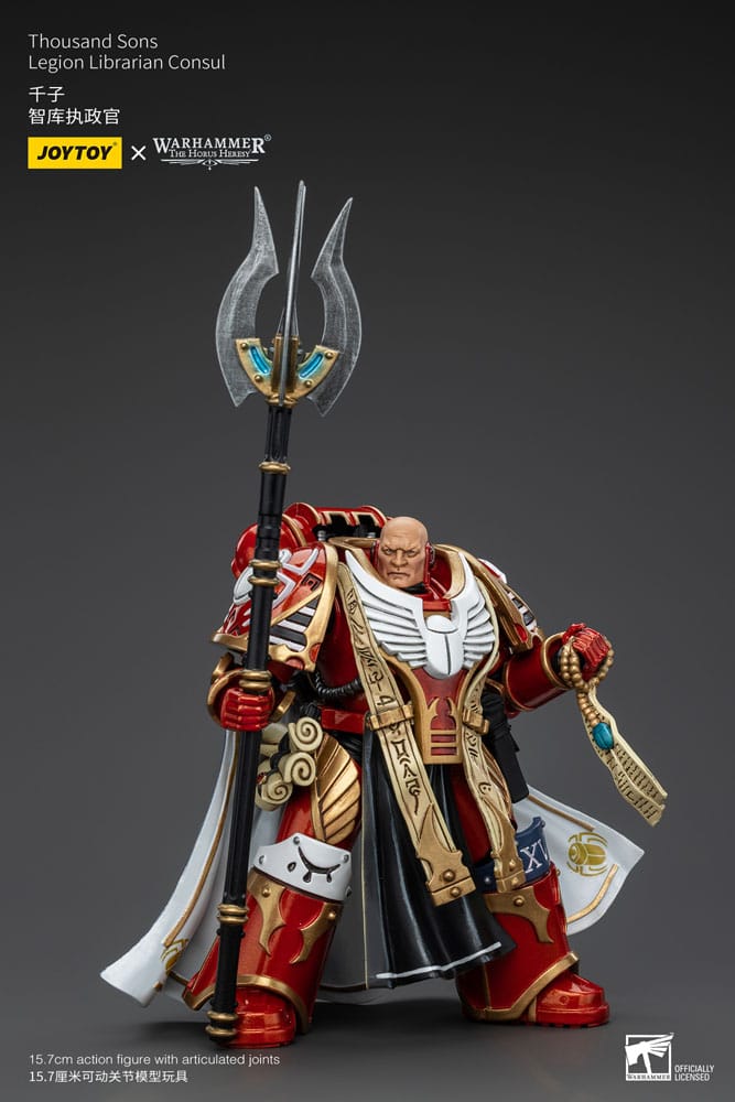 Warhammer The Horus Heresy Thousand Sons Legion Librarian Consut 16 cm 1/18 Action Figure