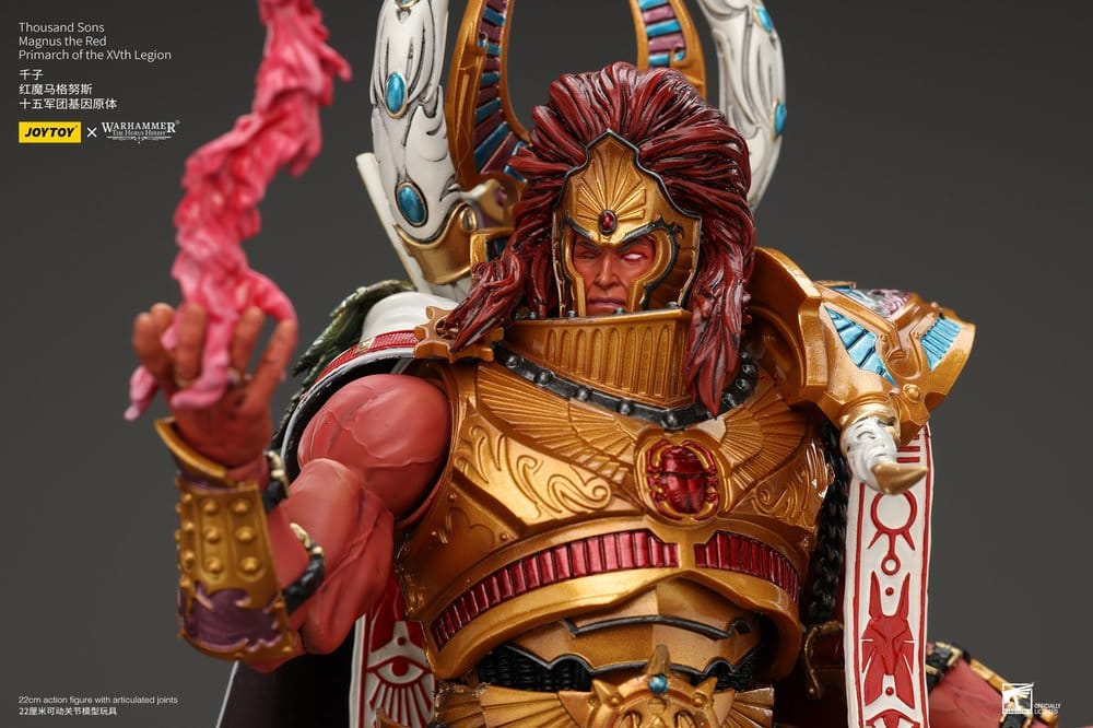 Warhammer The Horus Heresy Action Figure 1/18 Thousand sons Magnus the Red Primarch of the XVth Legion 22 cm