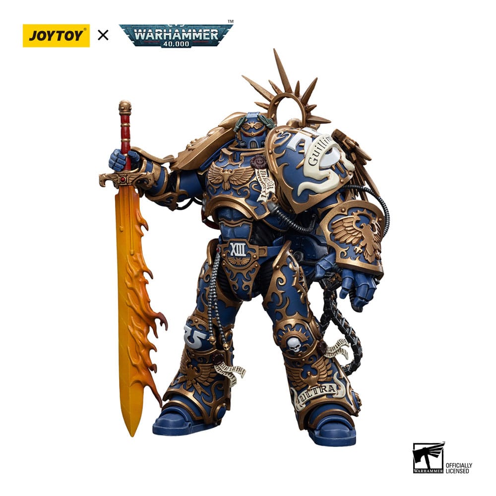 Warhammer 40k Ultramarines Primarch Roboute Guilliman 12 cm 1/18 Scale Action Figure