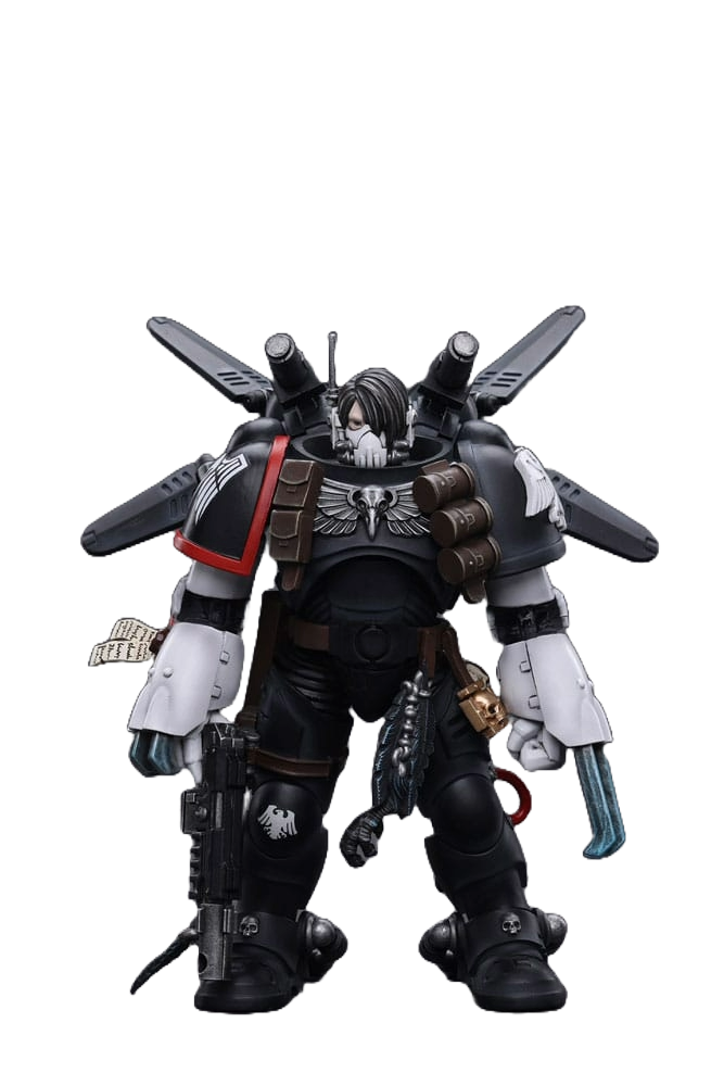 Warhammer 40k Raven Guard Chapter Master Kayvaan Shrike 1/18 Scale Action Figure