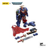 Warhammer 40k Ultramarines Primaris Captain with Power Sword and Plasma Pistol 12cm 1/18 Scale Action Figure