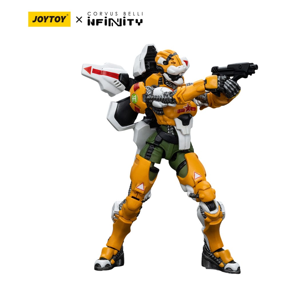 Infinity Yu Jing Black Ops Special Action Team Tiger Soldier Female 12 cm 1/18 Action Figure