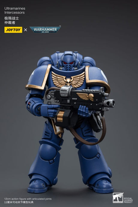 Warhammer 40k Ultramarines Intercessors 12cm 1/18 Scale Action Figure