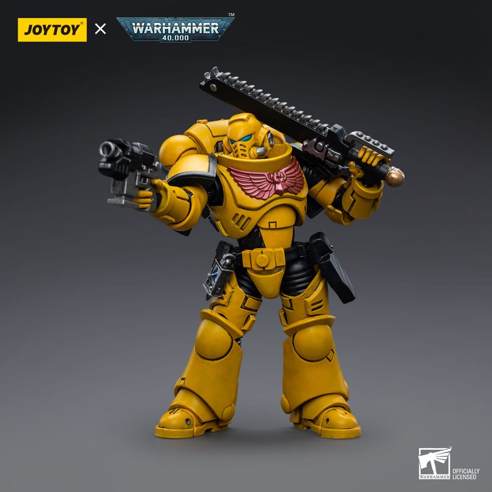 Warhammer 40k Imperial Fists Intercessors 12cm 1/18 Scale Action Figure