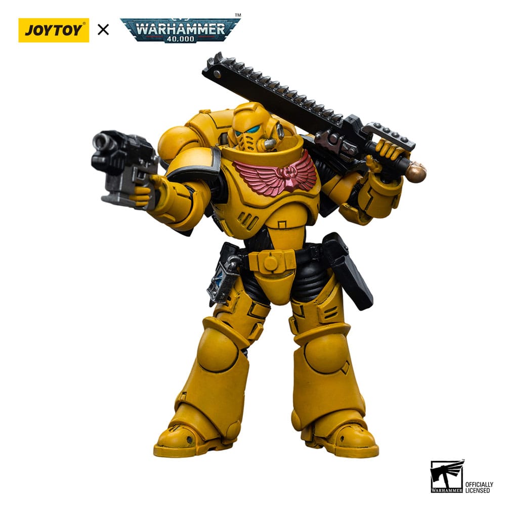 Warhammer 40k Imperial Fists Intercessors 12cm 1/18 Scale Action Figure