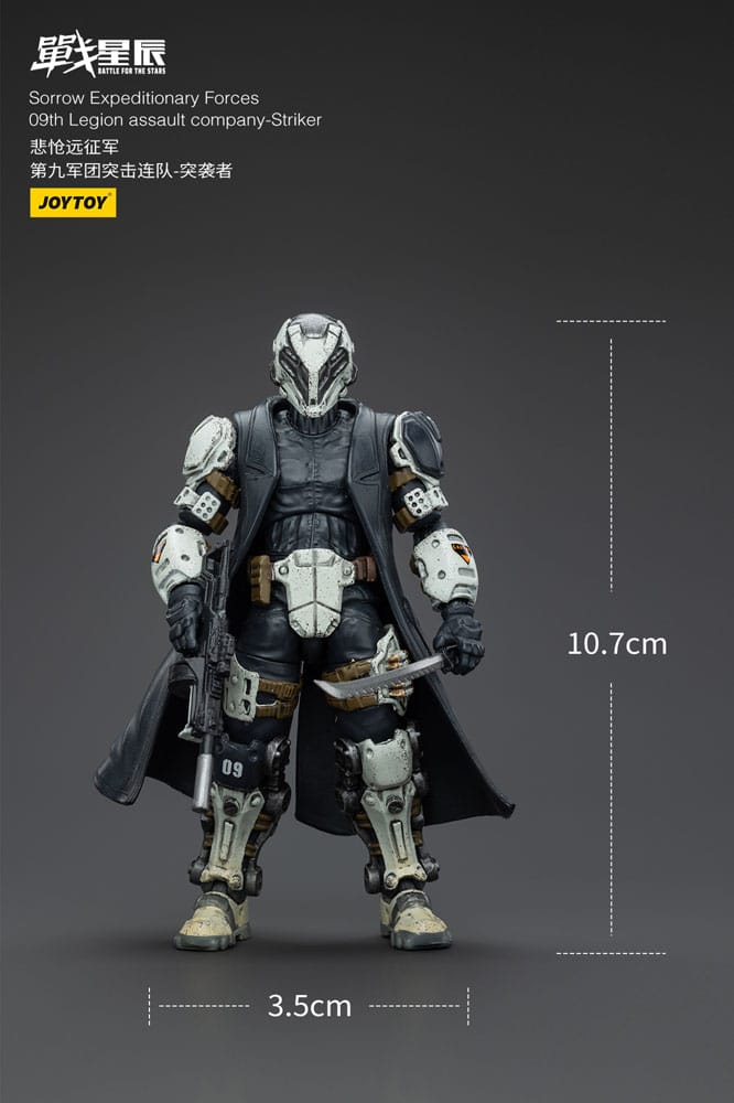 Battle For the Stars Sorrow Expeditionary Forces 09th Legion Assault Company-Striker 12 cm Action Figure