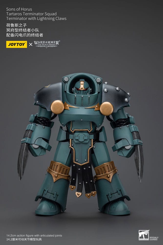 Warhammer The Horus Heresy Tartaros Terminator Squad Terminator With Lightning Claws 12 cm 1/8 Action Figure
