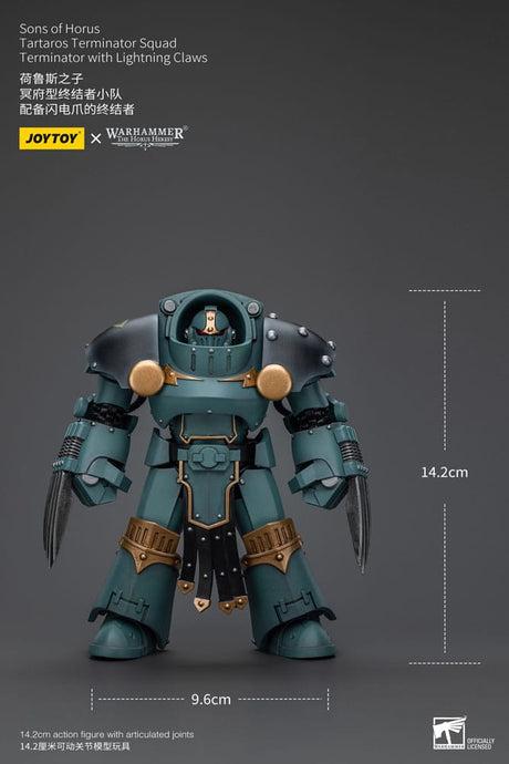 Warhammer The Horus Heresy Tartaros Terminator Squad Terminator With Lightning Claws 12 cm 1/8 Action Figure