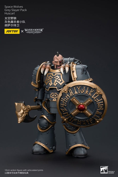 Warhammer The Horus Heresy Space Wolves Grey Slayer Pack Huscarl 12 cm 1/18 Action Figure