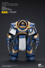 Warhammer The Horus Heresy Ultramarines Cataphractii Terminator Squad Terminator with Lightning Claws 14 cm 1/18 Action Figure