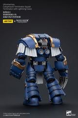 Warhammer The Horus Heresy Ultramarines Cataphractii Terminator Squad Terminator with Lightning Claws 14 cm 1/18 Action Figure