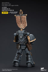 Warhammer The Horus Heresy Space Wolves Grey Slayer Pack Grey Slayer With Legion Vexilla 12 cm 1/18 Action Figure