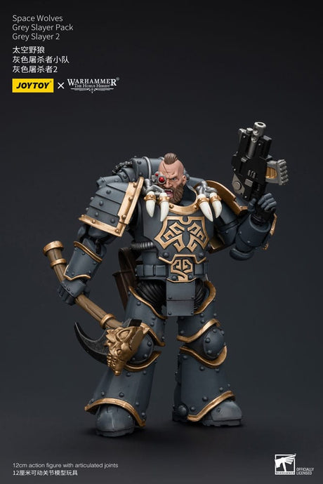 Warhammer The Horus Heresy Space Wolves Grey Slayer Pack Grey Slayer 2 12 cm 1/18 Action Figure