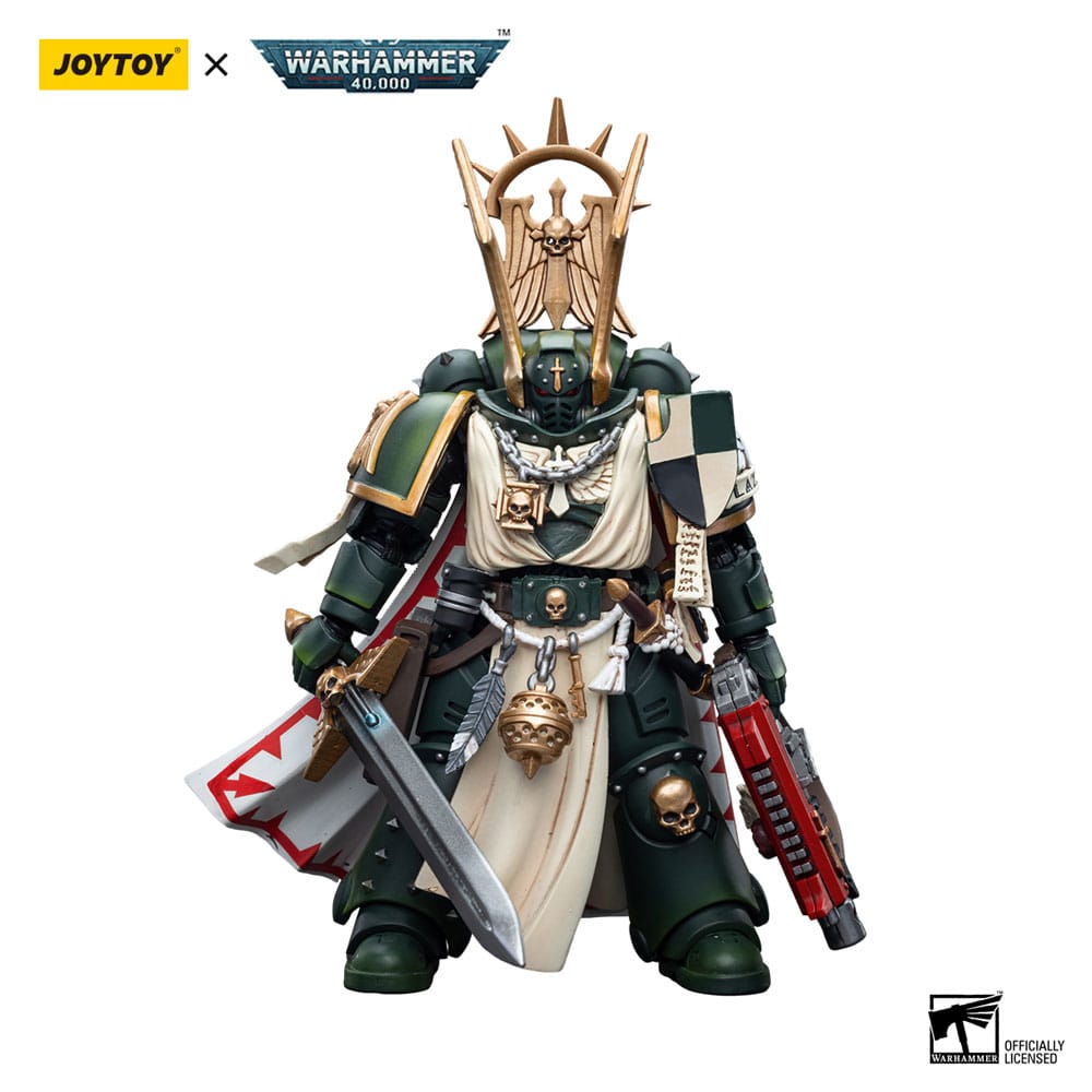 Warhammer 40k Dark Angels Master Lazarus 12 cm 1/18 Action Figure