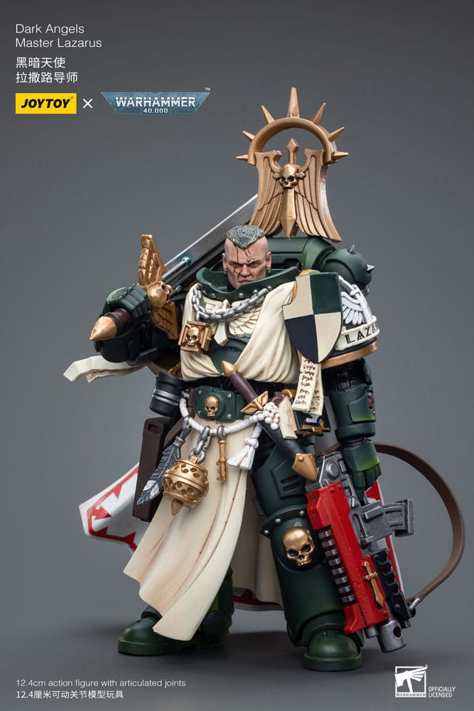Warhammer 40k Dark Angels Master Lazarus 12 cm 1/18 Action Figure