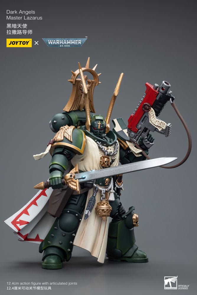 Warhammer 40k Dark Angels Master Lazarus 12 cm 1/18 Action Figure