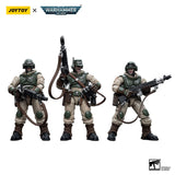 Warhammer 40K Astra Militarum Ordnance Team with Bombast Field Gun Artillery 12cm 1/18 Scale Figures