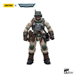 Warhammer 40K Astra Militarum Ordnance Team with Bombast Field Gun Artillery 12cm 1/18 Scale Figures