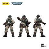 Warhammer 40K Astra Militarum Ordnance Team with Malleus Rocket Launcher Ordnance Brigade 12cm 1/18 Scale Action Figure