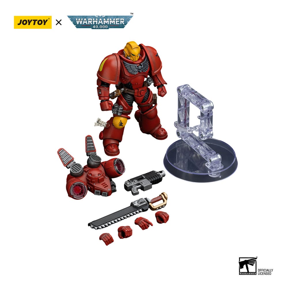 Warhammer The Horus Heresy Blood Angels Jump Pack Intercessors Intercessor 1 12 cm 1/18 Action Figure