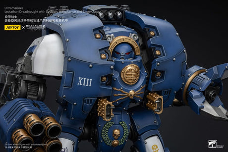 Warhammer The Horus Heresy Ultramarines Leviathan Dreadnought with Cyclonic Melta Lance And Siege Claws 29 cm 1/18 Action Figure