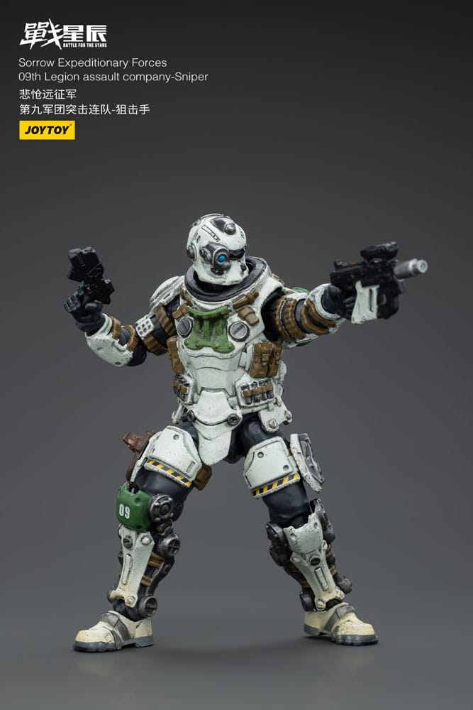 Battle For the Stars Sorrow Expeditionary Forces 09th Legion Assault Company-Sniper 12 cm Action Figure