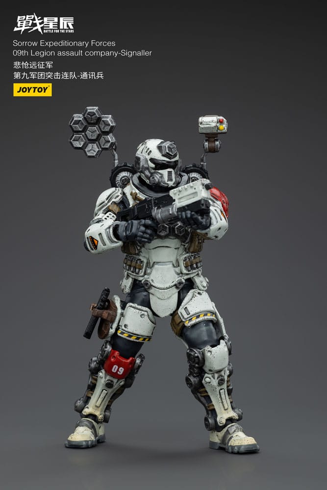 Battle For the Stars Sorrow Expeditionary Forces 09th Legion Assault Company-Signaller 12 cm Action Figure