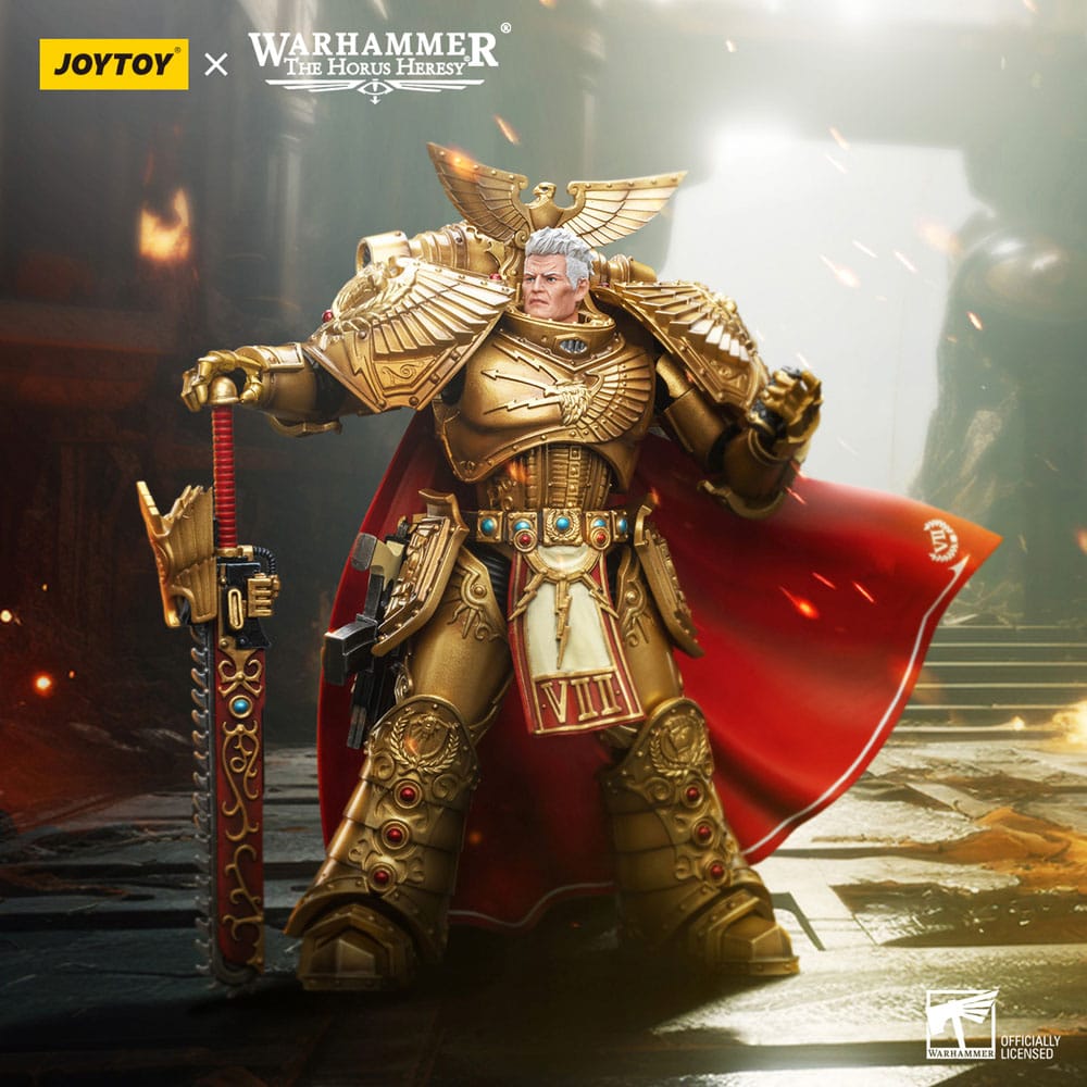 Warhammer The Horus Heresy Imperial Fists Rogal Dorn Primarch of the 7th Legion 12 cm 1/18 Action Figure