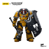 Warhammer The Horus Heresy Imperial Fists Legion MkIII Breacher Squad Sergeant with Thunder Hammer 12cm 1/18 Scale Action Figure