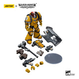 Warhammer The Horus Heresy Imperial Fists Legion MkIII Breacher Squad Sergeant with Thunder Hammer 12cm 1/18 Scale Action Figure