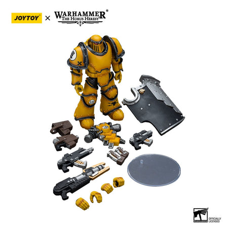 Warhammer The Horus Heresy Imperial Fists Legion MkIII Breacher Squad Legion Breacher with Lascutter 12cm 1/18 Scale Action Figure