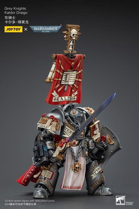 Warhammer 40k Grey Knights Kaldor Draigo 14 cm 1/18 Action Figure
