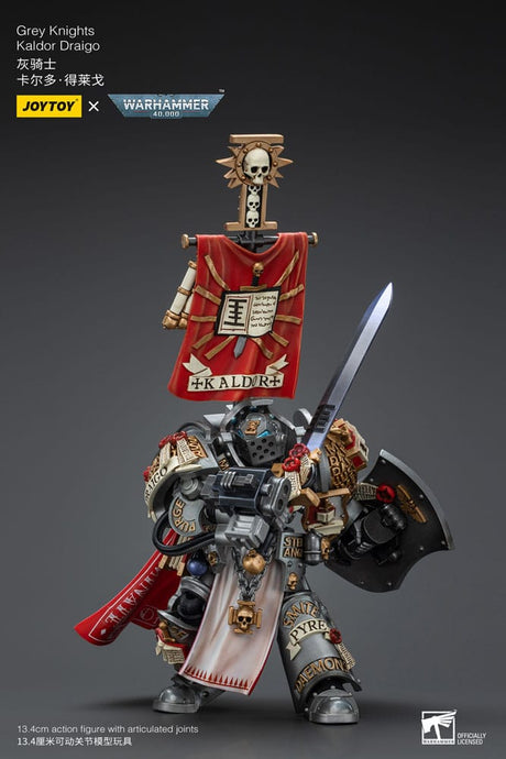 Warhammer 40k Grey Knights Kaldor Draigo 14 cm 1/18 Action Figure