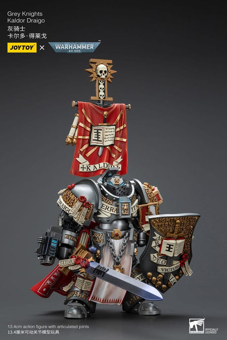 Warhammer 40k Grey Knights Kaldor Draigo 14 cm 1/18 Action Figure