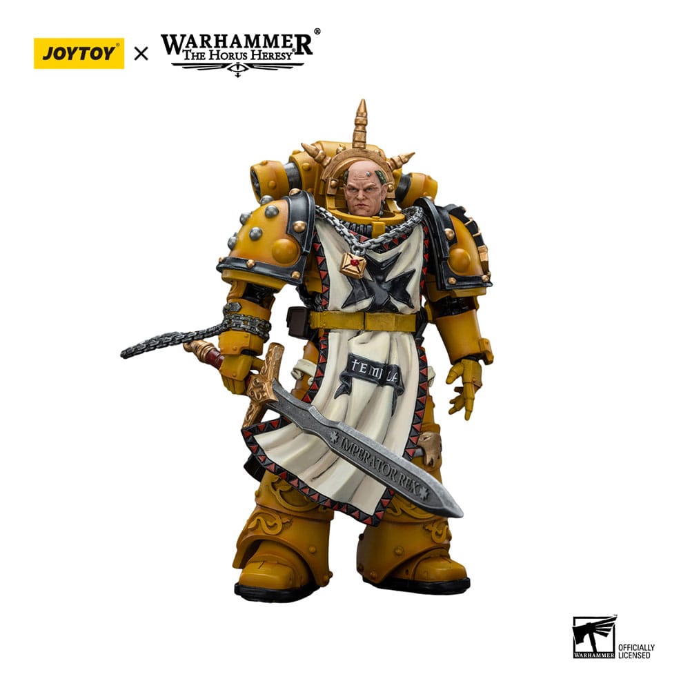 Warhammer The Horus Heresy Imperial Fists Sigismund, First Captain of the Imperial Fists 12cm 1/18 Scale Action Figure