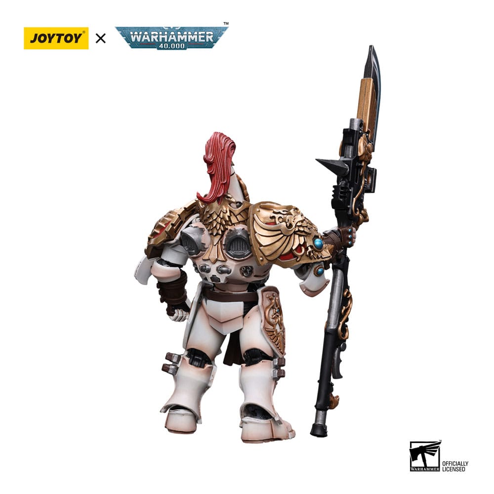 Warhammer 40k Adeptus Custodes Solar Watch Custodian Guard with Guardian Spear 12cm 1/18 Scale Action Figure