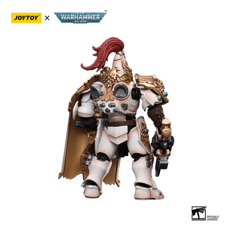 Warhammer 40k Adeptus Custodes Solar Watch Custodian Guard with Sentinel Blade and Praesidium Shield 12cm 1/18 Scale Action Figure