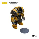 Warhammer The Horus Heresy Imperial Fists Legion Cataphractii Terminator Squad Legion Cataphractii with Lightning Claws 12cm 1/18 Scale Action Figure