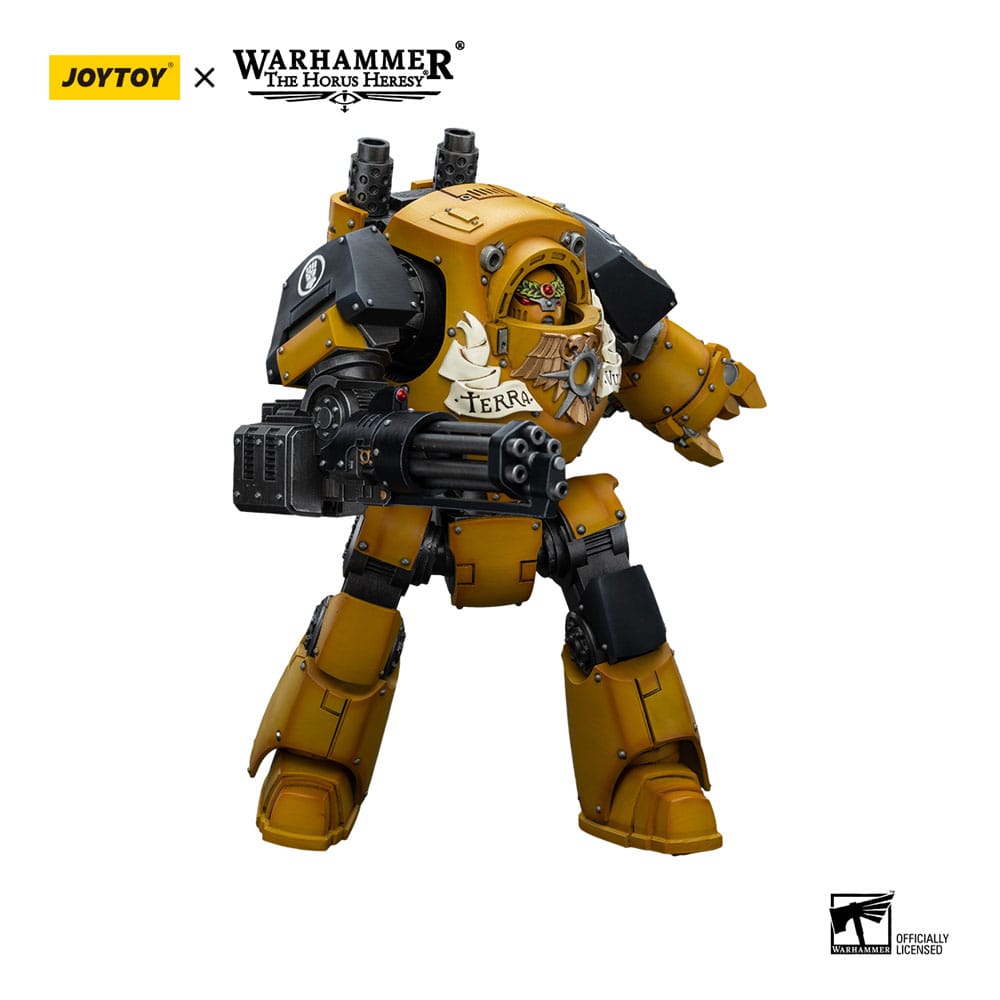 Warhammer The Horus Heresy Imperial Fists Contemptor Dreadnought 12cm 1/18 Scale Action Figure