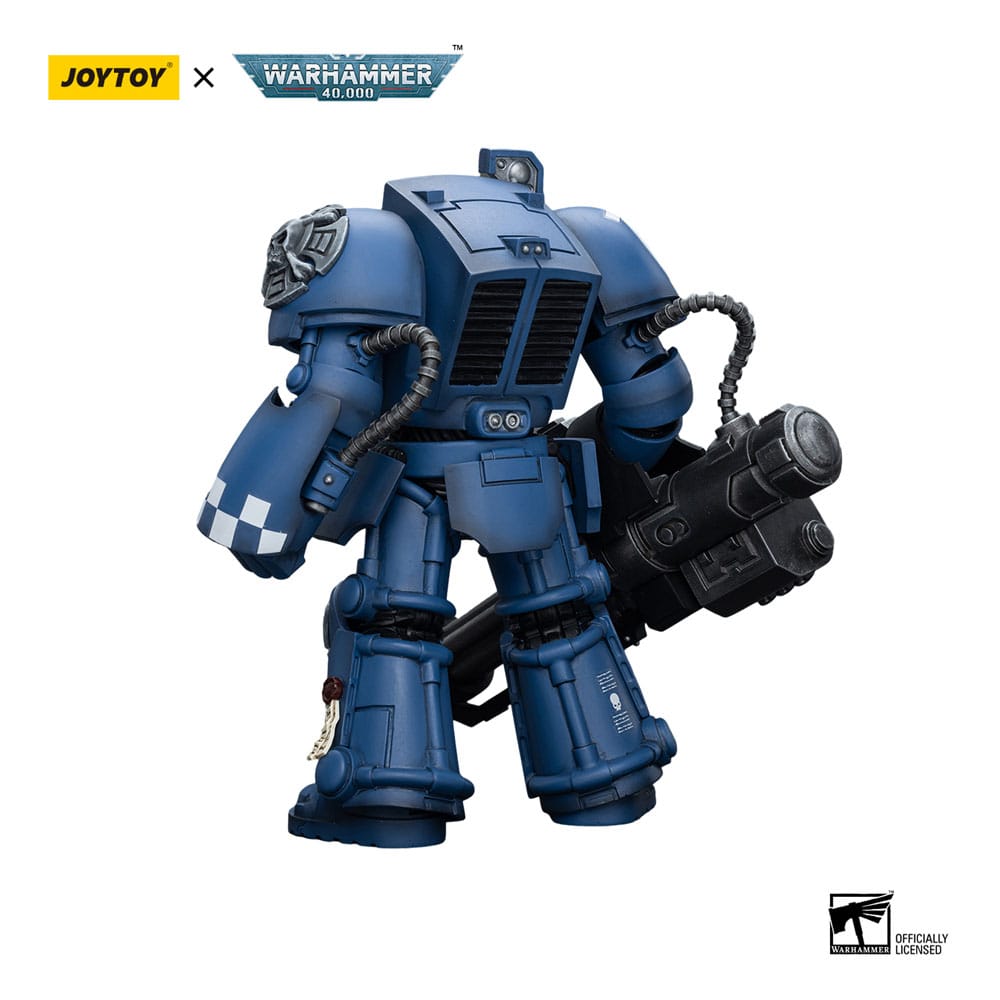 Warhammer 40k Ultramarines Terminator Squad Terminator with Assault Cannon 12 cm 1/18 Action Figure