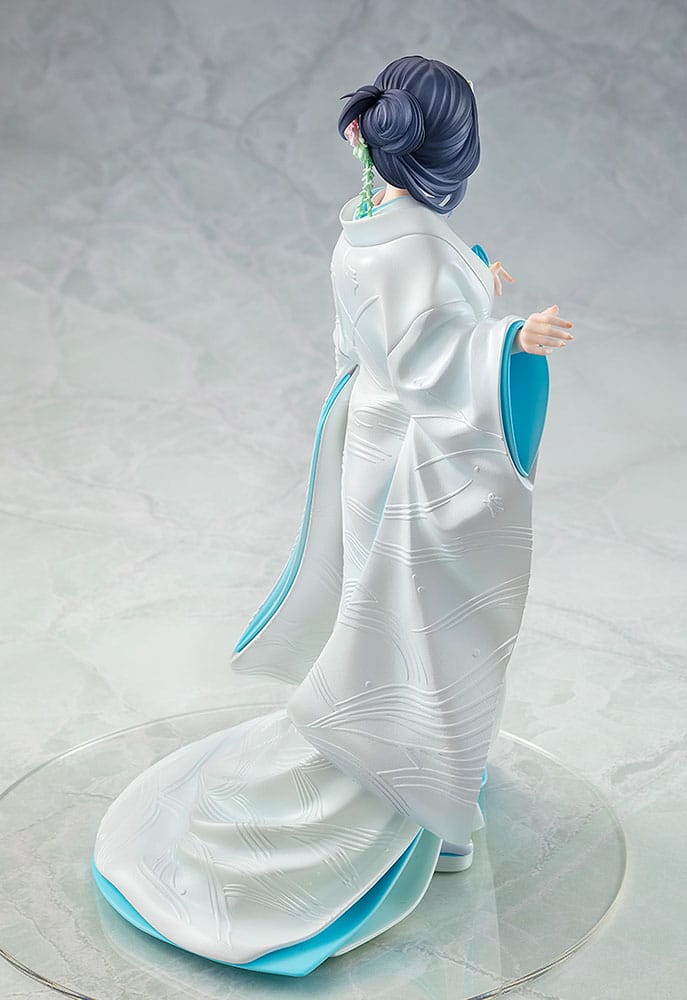 Rascal Does Not Dream of a Bunny Girl Senpai Mai Sakurajima White Kimono Ver. 23 cm 1/7 Statue
