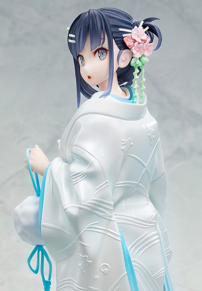Rascal Does Not Dream of a Bunny Girl Senpai Mai Sakurajima White Kimono Ver. 23 cm 1/7 Statue