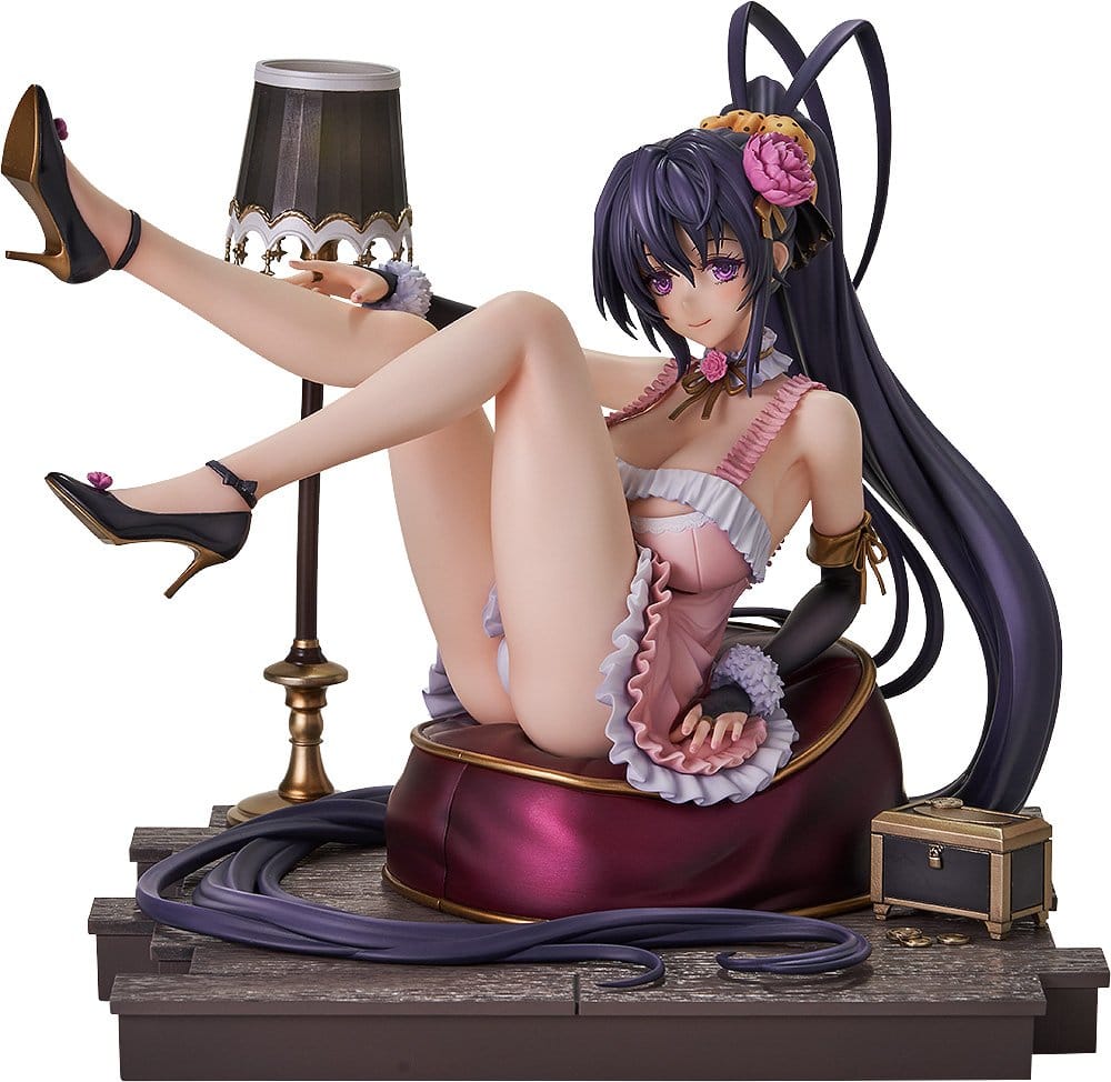 High School DxD PVC Figure 1/6.5 Akeno Himejima Light Novel 15th Anniversary ver. (Renewal Package Edition) 17 cm