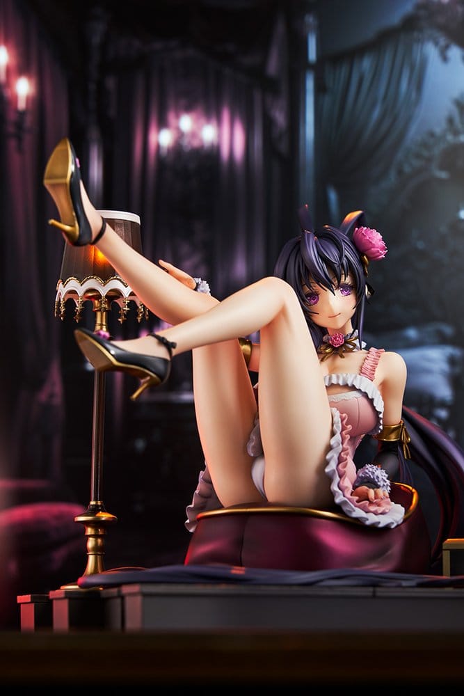 High School DxD PVC Figure 1/6.5 Akeno Himejima Light Novel 15th Anniversary ver. (Renewal Package Edition) 17 cm